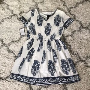 Patterned Dress Goodnight Macaroon